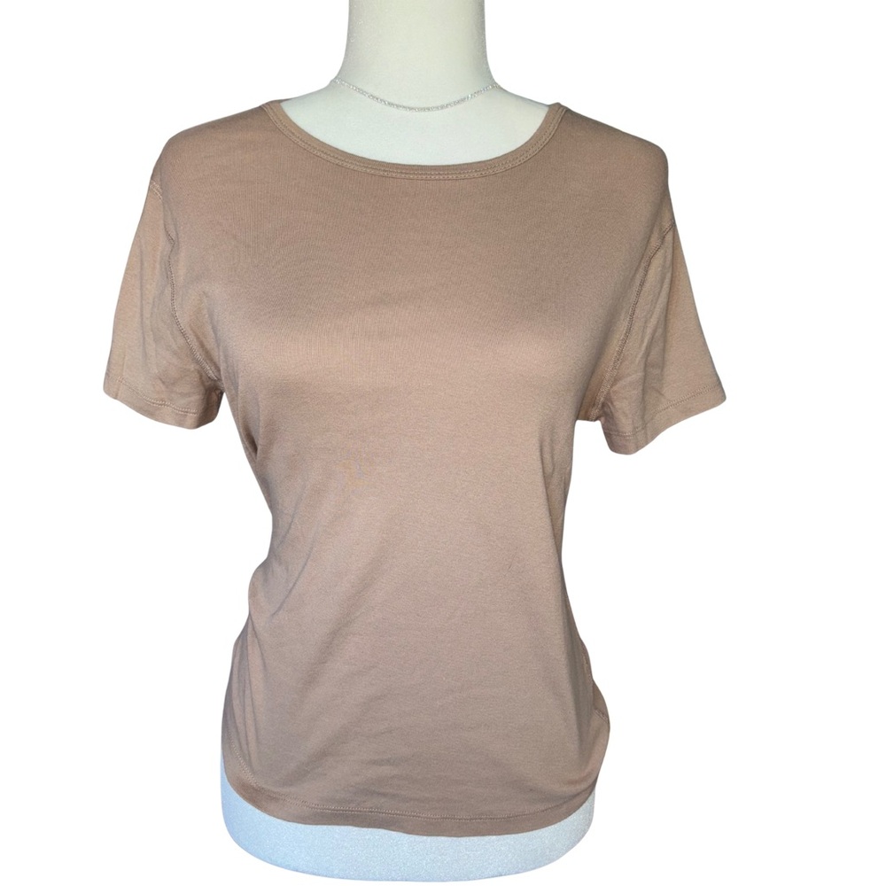 Universal Thread Taupe Basic Tee NWT Minimalist Style Sizes M L XXL Available